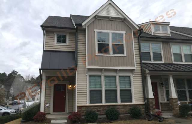 Beautiful End-Unit Townhome with Private Patio in MidTowne at Meridian – Durham Available on July 5! photos photos
