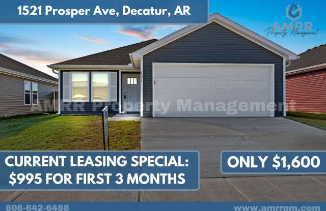 Charming 3-Bedroom House – Your Dream Home Awaits! - 1521 Prosper Avenue, Decatur, AR 72722 Charming 3-Bedroom House – Your Dream Home Awaits! - 1521 Prosper Avenue, Decatur, AR 72722