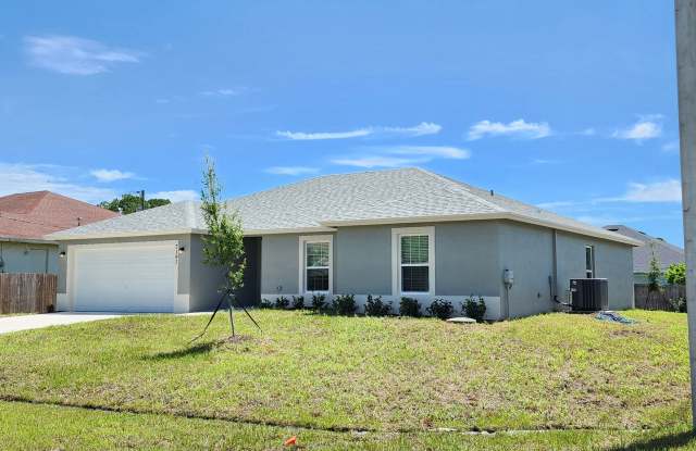4 BR 2 BA 2 CG rental in western PSL - 3197 Southwest Armucher Street, Port St. Lucie, FL 34953