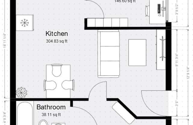 Private 2BR/2BA Suite at Campus Edge Gallery 2