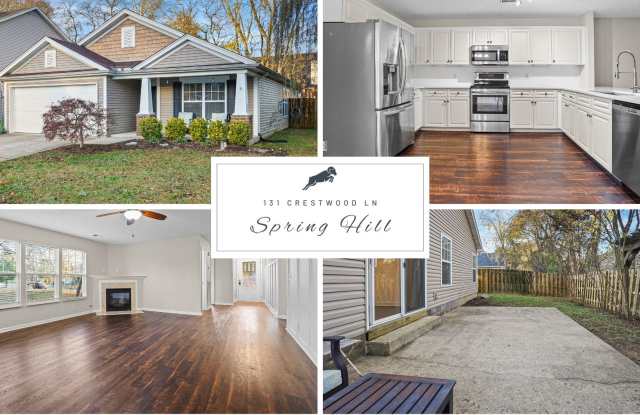 131 Crestwood Ln, Spring Hill, TN 37174 - 131 Crestwood Lane, Spring Hill, TN 37174