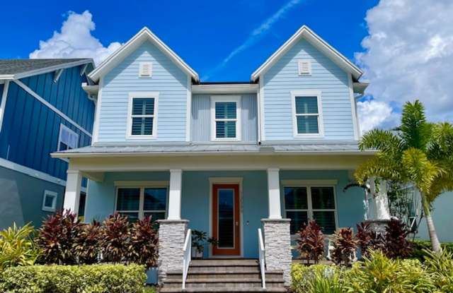 **Unfurnished** Stunning 4/3 Modern Home with a Covered Patio and a Detached 2 Car Garage in the Desirable Laureate Park in Lake Nona - Orlando! - 13589 Lessing Avenue, Orlando, FL 32827