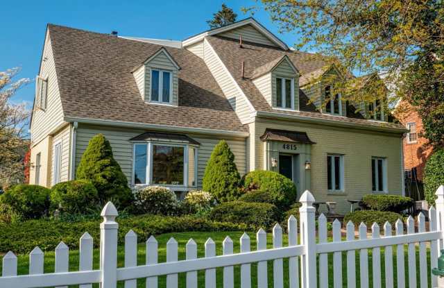 Spacious 5BR Home in Convenient Bethesda / Chevy Chase Location - 4836 Leland Street, Bethesda, MD 20815