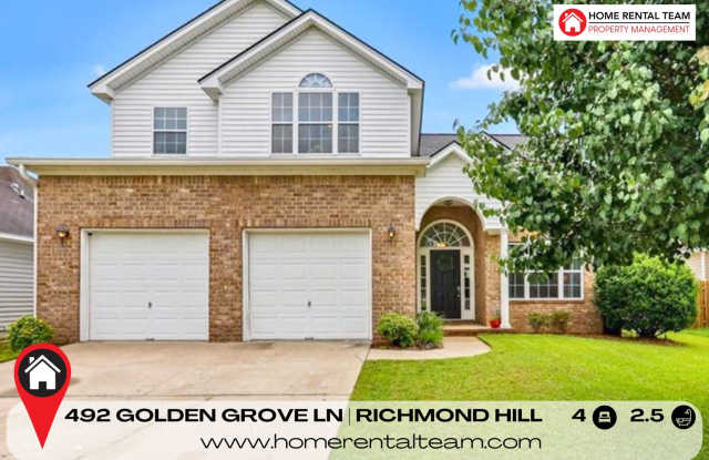 Available Now! - 492 Golden Grove Lane, Richmond Hill, GA 31324
