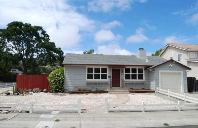 Two Bed One Bath Single Family Home in Belmont! - 1740 Belburn Drive, Belmont, CA 94002