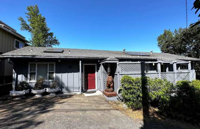Three bedroom, two bathroom home with gorgeous views and sunroom for rent in the hills of Fairfax! Gallery 3