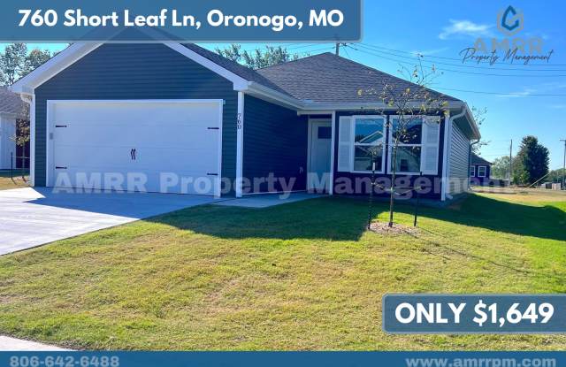 New Beginnings Start At AMRR: 3 bedroom home in Oronogo, MO! photos photos