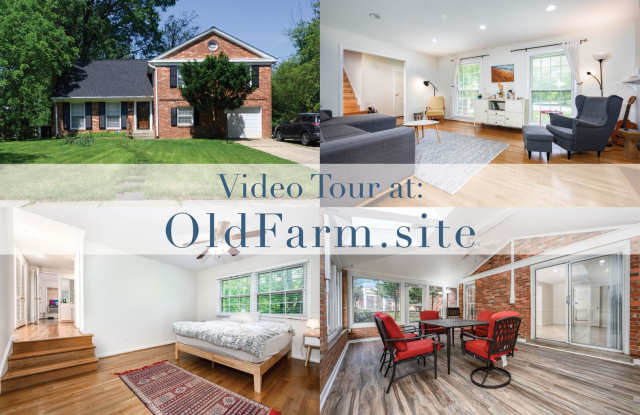 Amazingly Beautiful 4BR/3.5BA/1GAR "Old Farm" Colonial on a Gorgeous Fenced-in Lot-Sunroom-Garage-Master Suite.. - 12008 Old Bridge Road, North Bethesda, MD 20852