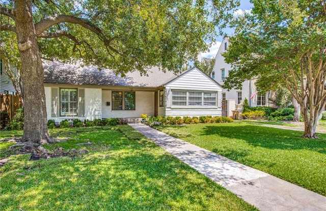 4316 Bryn Mawr Drive - 4316 Bryn Mawr Drive, University Park, TX 75225