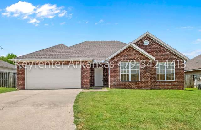 Bright 3 Bedroom Bentonville Home with Fenced Yard & Natural Light photos photos