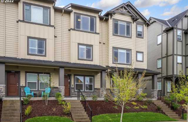 Modern North Bethany 2-Bedroom + Den Townhome with Garage, Private Balcony near Parks & Trails Gallery 3