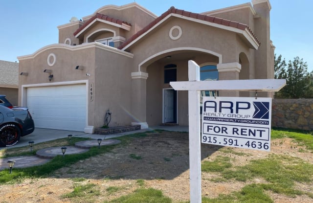 1497 DUNLIN PL - 1497 Dunlin Place, El Paso, TX 79928