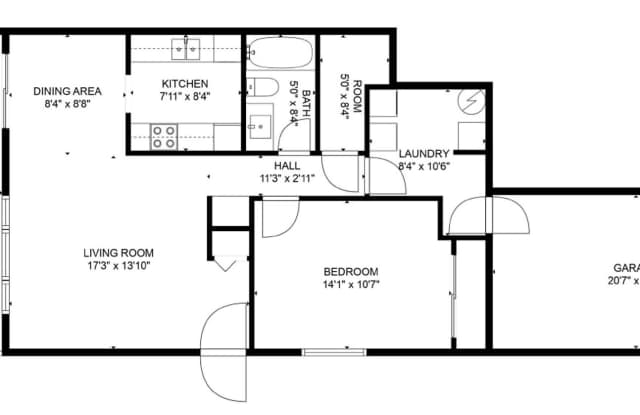 Charming 1 bedroom Corner Unit - Lafayette -  Very Central Gallery 4
