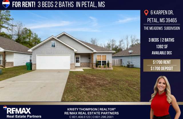 6 Karpen Dr - 6 Karpen Drive, Forrest County, MS 39465
