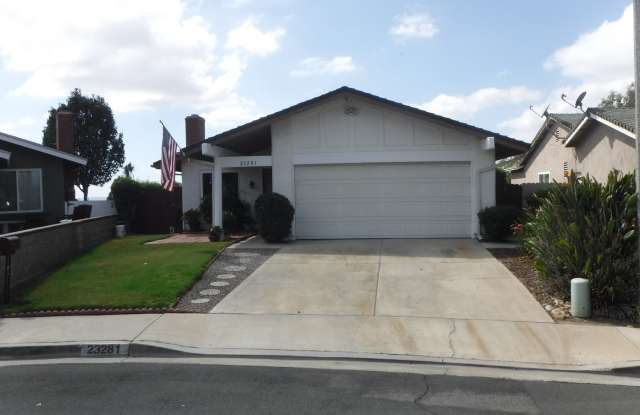 Home with View! 3 Bedroom 1.5 Bath Home, - 23281 Vía Mirlo, Mission Viejo, CA 92691