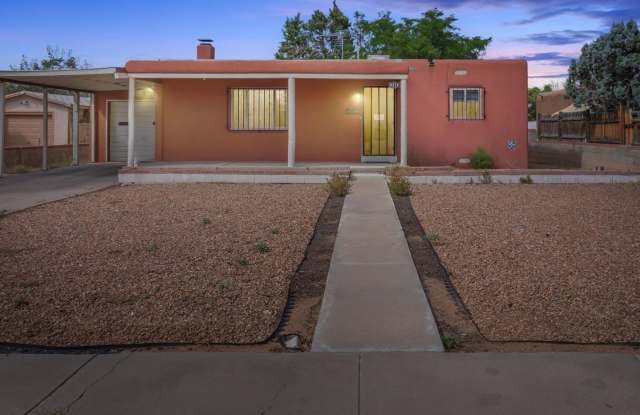 Unfurnished | 2 Bed / 1 Bath | NE Albuquerque | Close to KAFB and Sandia Labs | Large Backyard | Fireplace - 8215 Roma Avenue Northeast, Albuquerque, NM 87108