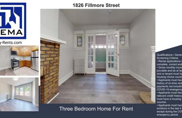 1826 Fillmore st 3BR house with 3BR PHA voucher photos photos