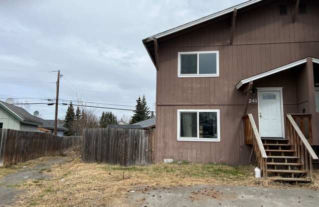 Washer/Dryer  Fully Fenced Yard - 241 Fall Leaf Circle, Anchorage, AK 99504