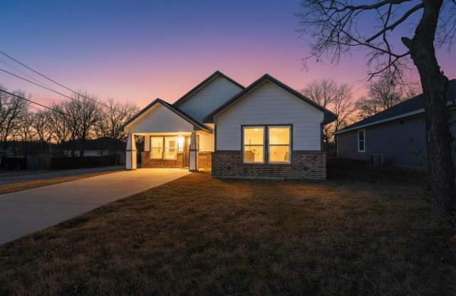 Bright Corner Lot Home with Open Living and Island Kitchen - 3701 Spencer Street, Greenville, TX 75401