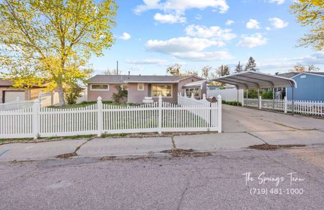 CHARMING 3BD HOME with FINISHED BASEMENT  WORKSHOP in SECURITY/WIDEFIELD - Deposit Waiver Available - 252 Davie Drive, Security-Widefield, CO 80911