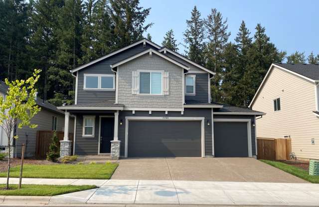 NEWER CONSTRUCTION! Beautiful Brand Home Backs to Greenspace! Gourmet Kitchen, Open Landing, Fenced Yard! photos photos