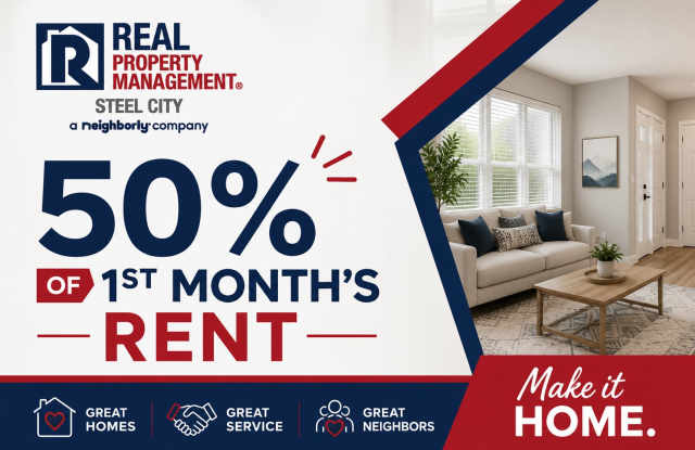 50% OFF First Month's Rent- CALL TODAY! photos photos 50% OFF First Month's Rent- CALL TODAY! photos photos