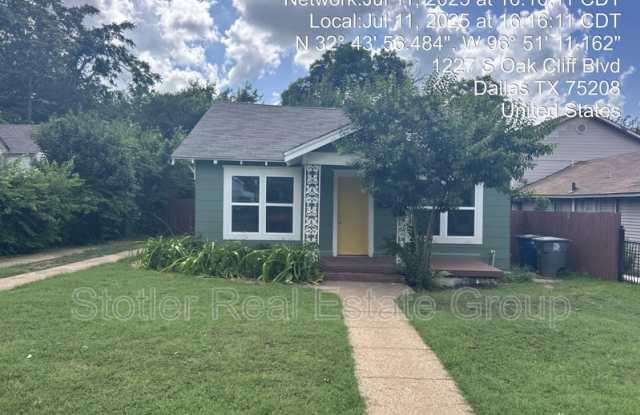 1227 South Oak Cliff Boulevard - 1227 South Oak Cliff Boulevard, Dallas, TX 75208