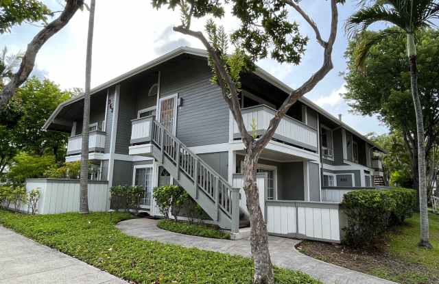 $2500, 2BR/1BA/2PKG, Crosspointe (Aiea/Honolulu) - A/C, courtyard. - 363 Mananai Place, Halawa, HI 96818
