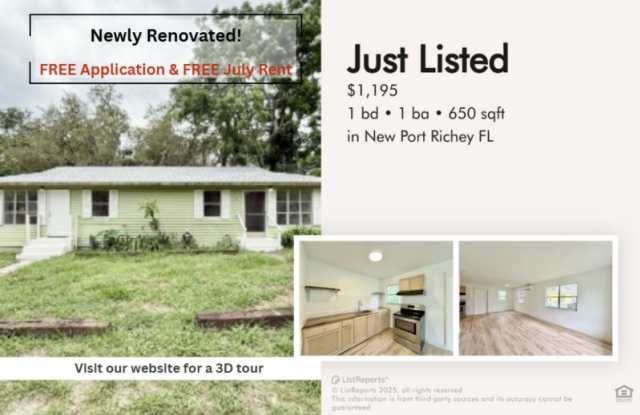 12011 Wanda Avenue - 1 - 12011 Wanda Avenue, Moon Lake, FL 34654