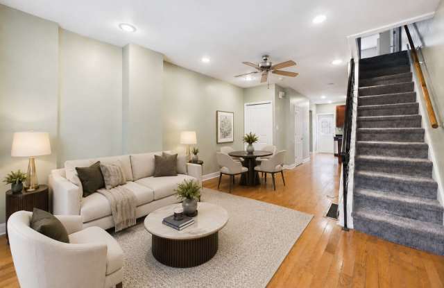 Lower Moyamensing Townhome with Private Patio, Finished Basement & Modern Updates photos photos
