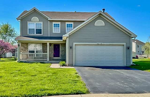 Very nice 2-story with large rooms. The house features 3 bedrooms, 2.1 baths and a fireplace with 2 car garage . - 637 Deames Street, Plano, IL 60545 Very nice 2-story with large rooms. The house features 3 bedrooms, 2.1 baths and a fireplace with 2 car garage . - 637 Deames Street, Plano, IL 60545