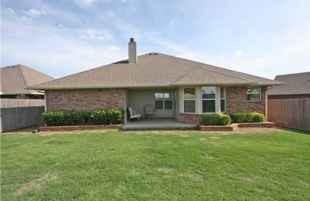 Call today for Move in Specials!!! 3 bedroom 2 bath home in beautiful neighborhood for rent; fireplace, storage shed, STORM SHELTER! Moore Schools - 337 Southwest 141st Street, Oklahoma City, OK 73170
