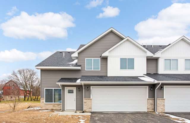 Like New End Unit Townhome for RENT 3bd 3ba 2car attached garage avail Jan 01 - 6048 Manchester Avenue Northeast, Otsego, MN 55301