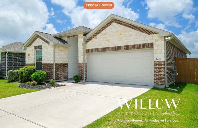 * 6 WEEKS FREE* CALL TODAY!! The Maple – Single-Story Sophistication with Room to Live - 1210 Scarlet Creek Drive, Brazoria County, TX 77583