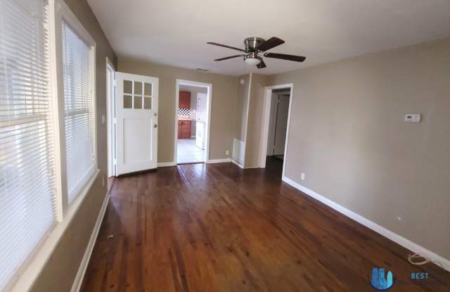 Cute 2 bedroom, 1 Bath Bungalow with the original wood flooring throughout. Gallery 3