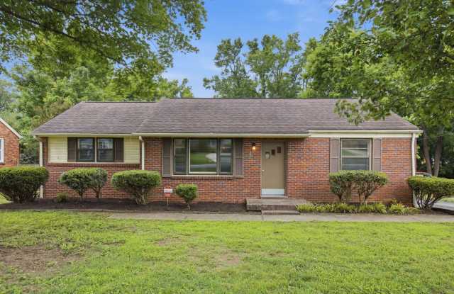 Donelson mid-mod ranch with full unfinished basement workshop, large yard, 3 BR 1 Bath, 20 minutes from downtown Nashville photos photos