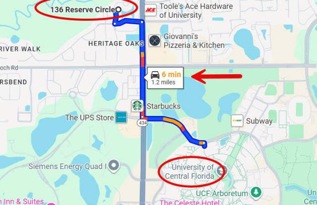 136 Reserve Circle - 136 Reserve Circle, Seminole County, FL 32765