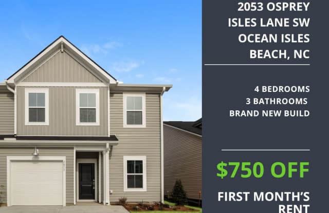 $750 Off 1st Month's Rent - 4 Bdrm/3 Bath, Brand New Townhome in Ocean Isle photos photos