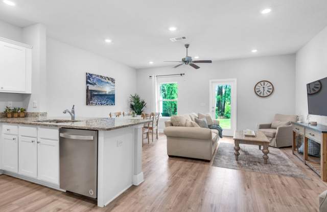 Brand New Furnished Townhome located just off Mac Bayou Drive in Santa Rosa Beach available for 10 month lease. photos photos