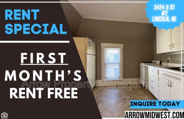 3424 S Street - 3424 South Street, Lincoln, NE 68506