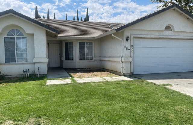Charming 3-Bedroom, 2-Bathroom Home for Rent in Quiet Neighborhood Near Lorena Falasco Elementary School - 467 Santa Barbara Street, Los Banos, CA 93635