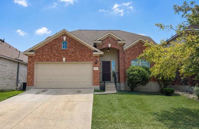 Spacious 4-bedroom, 3-bath home offering approximately 2,840 square feet in the gated Lakeside at Canyon Springs community - Located in Comal ISD with convenient access to Highway 281, shopping, dining, and everyday services photos photos