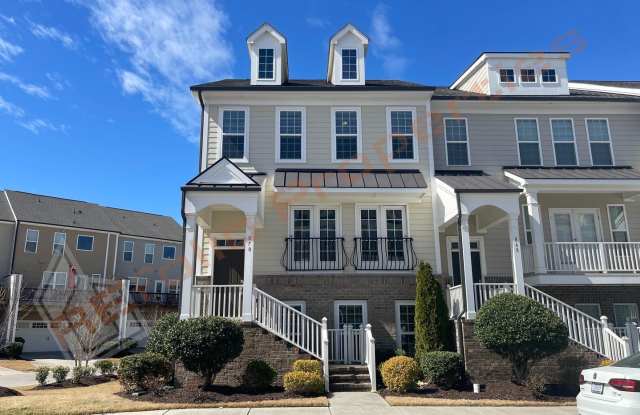 Beautiful End Unit 3 Story 3 bedroom, 3.5 bathroom Townhome with 2 Car-Garage in 540 Townes subdivision, Apex, Available March 7th! photos photos