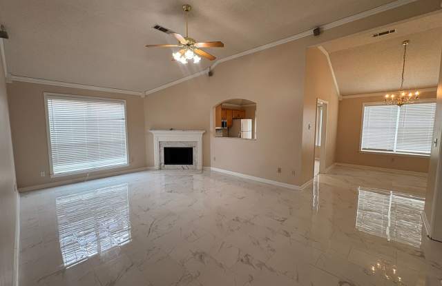 3 Bedroom/2 Bath Home in Cordova. Small pets are Welcome! No carpet! Fully fenced in back yard! photos photos