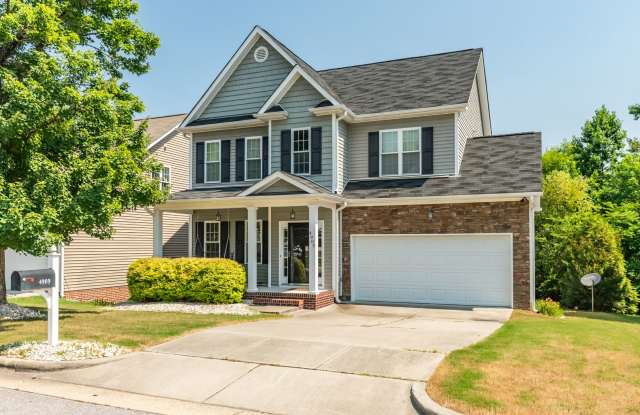 AVAILABLE NOW! Charming 4-Bedroom, 2.5-Bath Two-Story Home with Fenced Yard  Fireplace photos photos