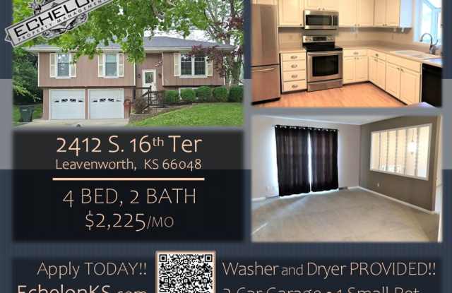 MUST SEE!! 4 Bed, 2 Bath House, 2-Car GARAGE!! Gallery 1