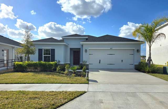 3/2 New Construction Rental with Community Pool and Playground Now Available! - 4219 Cattail Marsh Drive, Lakeland, FL 33811
