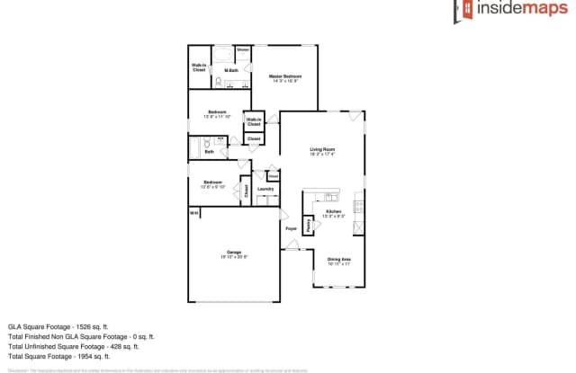 3 Bedroom 2 Bath 2 Car Garage in Deer Creek Schools Gallery 4