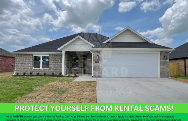 Tontitown - Single-Family Home- Gorgeous Hawthorne Plan- 9 Month Lease photos photos