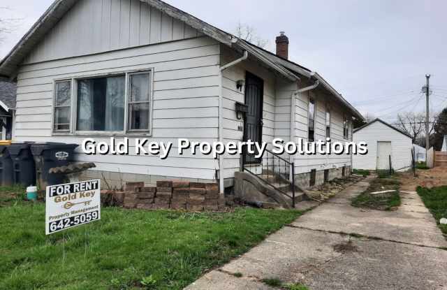 Large 2 BR 1 BA House with Family Room, Basement, Garage, and Separate Storage Building (SECTION 8 APPROVED) - 2315 Chase Street, Anderson, IN 46016
